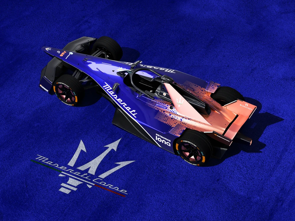 MASERATI MSG RACING ODHALUJE MASERATI TIPO FOLGORE PRO 11. SEZÓNU FORMULE E